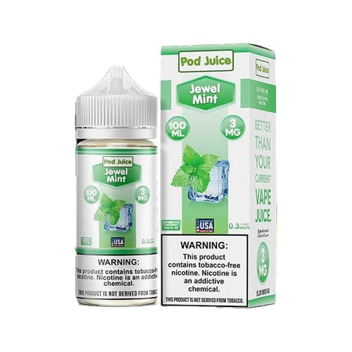 Pod Juice Juice Pod Juice Jewel Mint TF 100ml Vape Juice