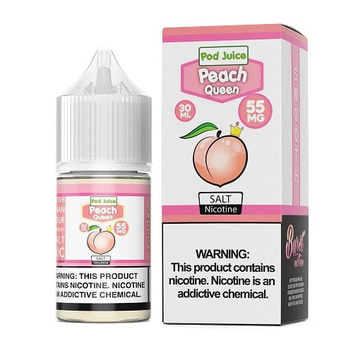 Pod Juice Juice Pod Juice Peach Queen 30ml Nic Salt Vape Juice