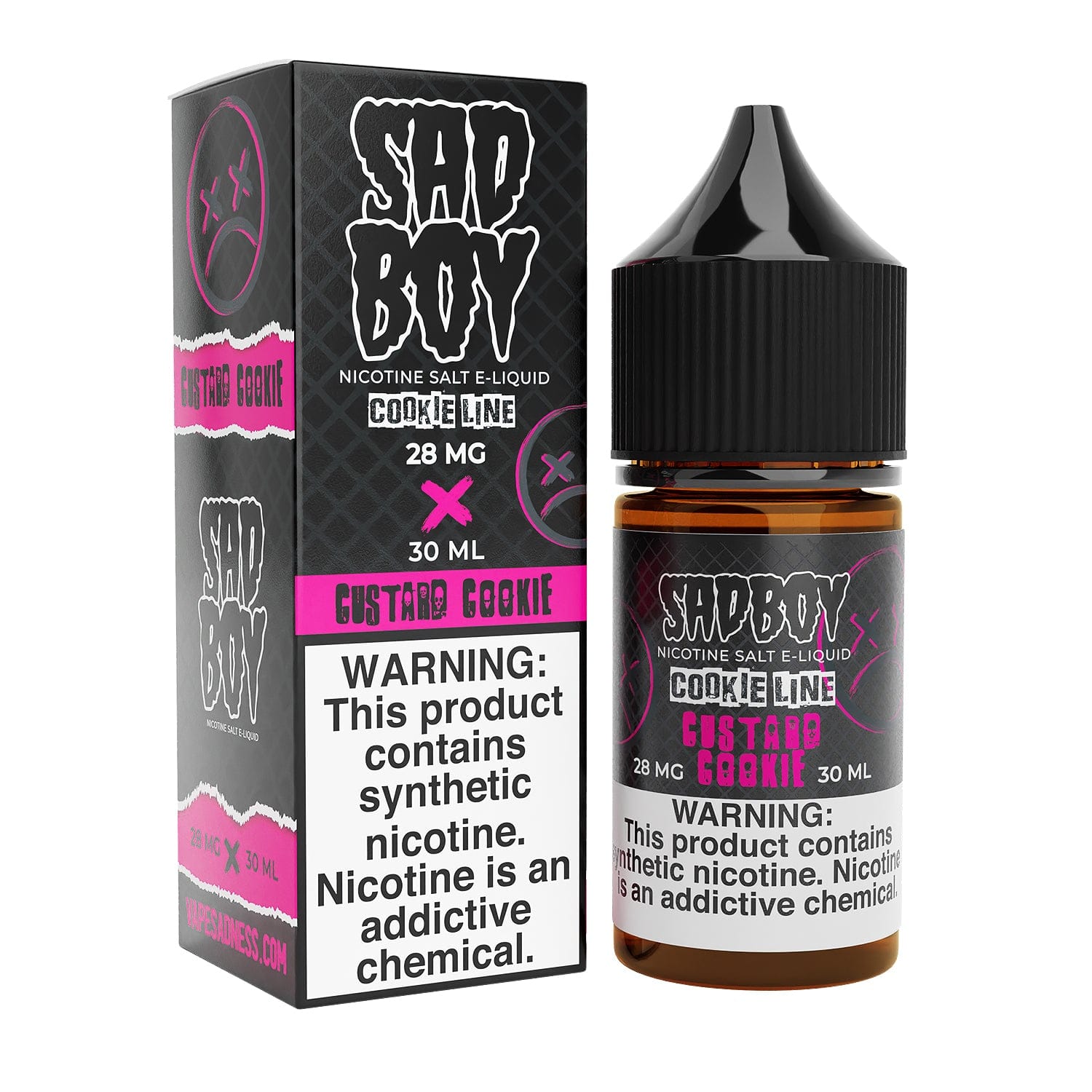 Sadboy Juice Sadboy Custard Cookie 30ml TF Nic Salt Vape Juice