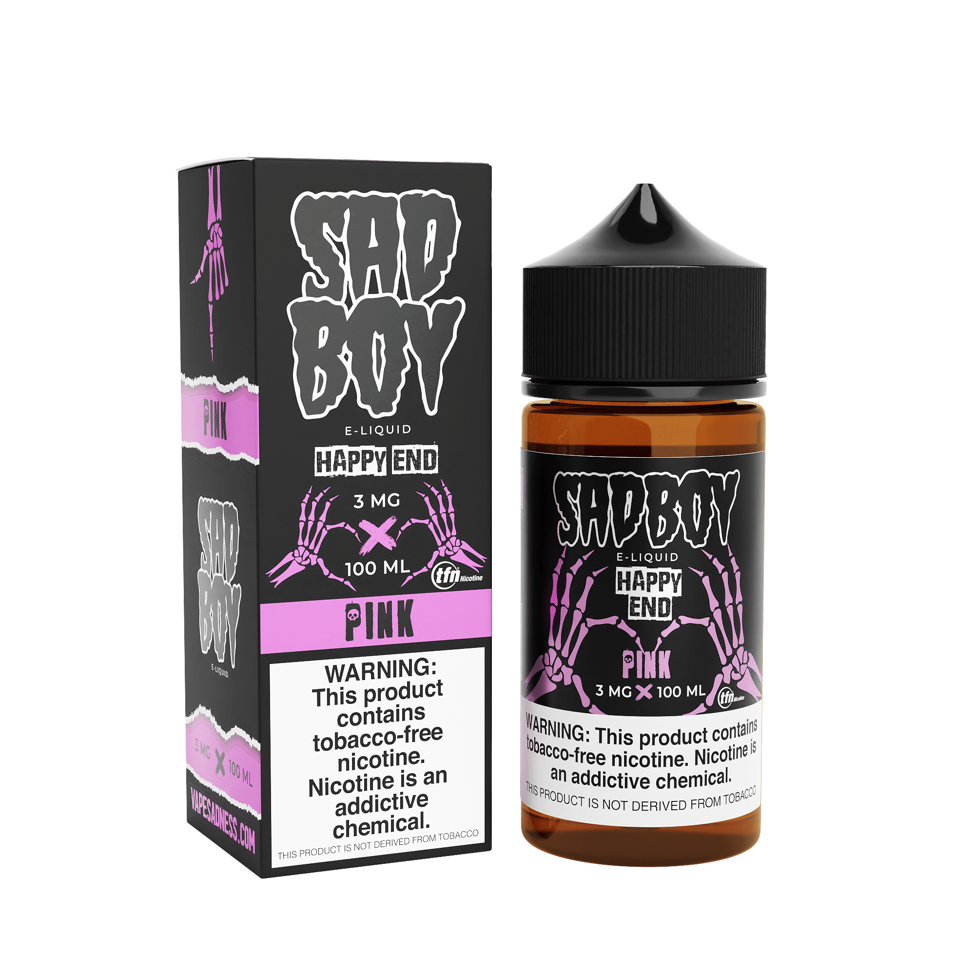 Sadboy Juice Sadboy Happy End Pink 100ml Vape Juice