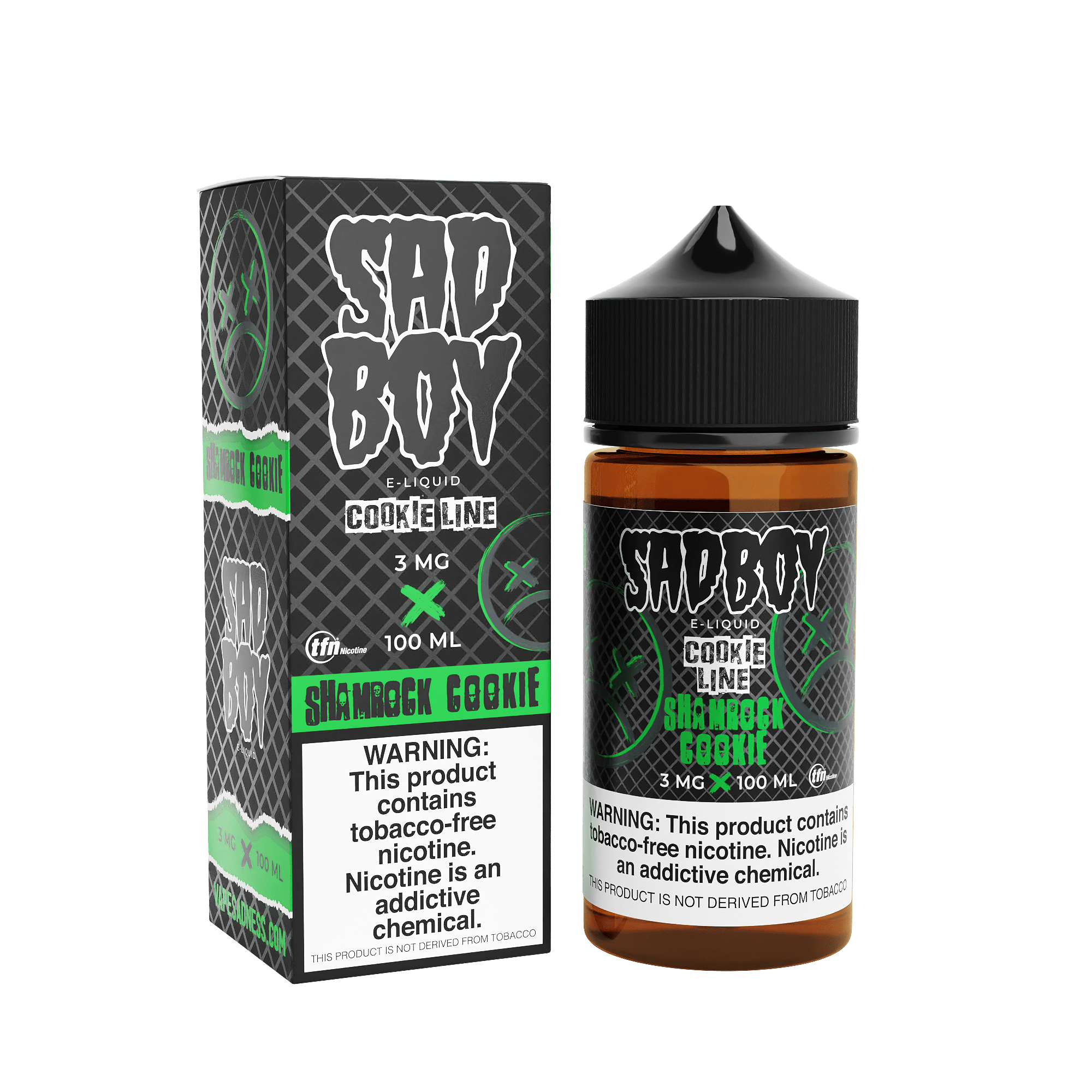 Sadboy Juice Sadboy Shamrock Cookie 100ml Vape Juice