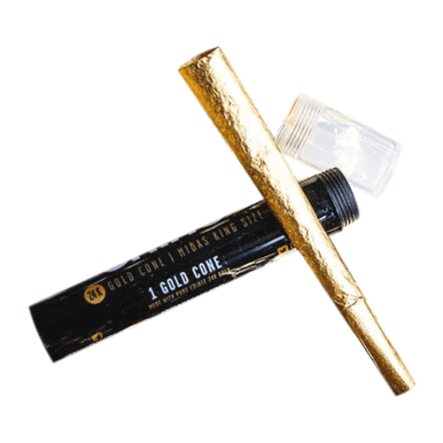 Shine King Alternatives 24k Cone (Single Piece) Shine King 24k Rolling Papers