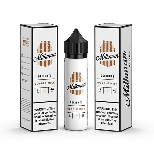 The Milkman Juice The Milkman Delights Bubble Milk 60ml Vape Juice