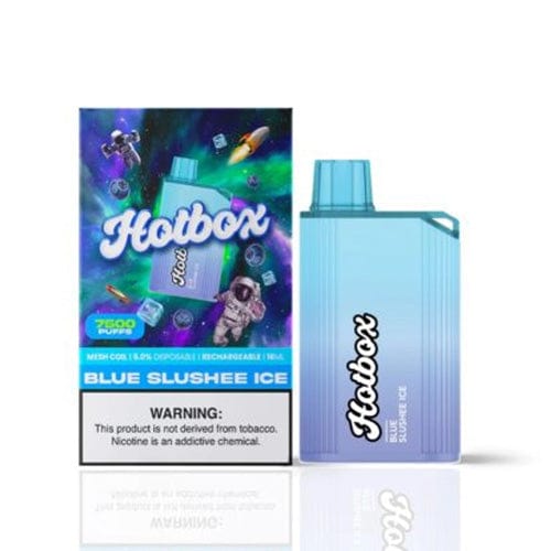 The Puff Brand Disposable Vape Blue Slushee Ice The Puff Brands Hotbox Disposable Vape (5%, 7500 Puffs)