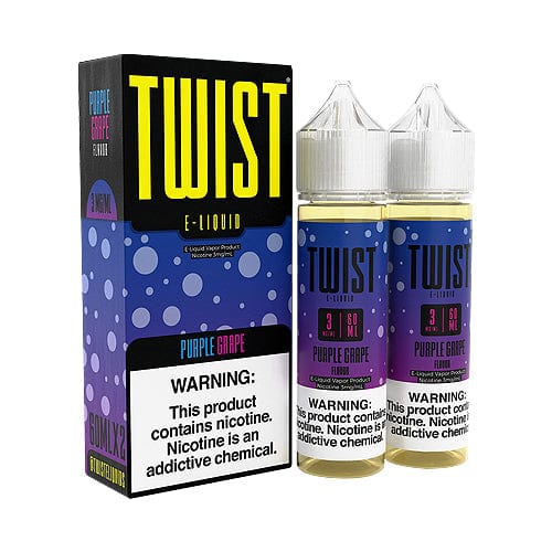 Twist E-Liquids Juice Purple Grape 2x 60ml (120ml) Vape Juice - Twist E-Liquids