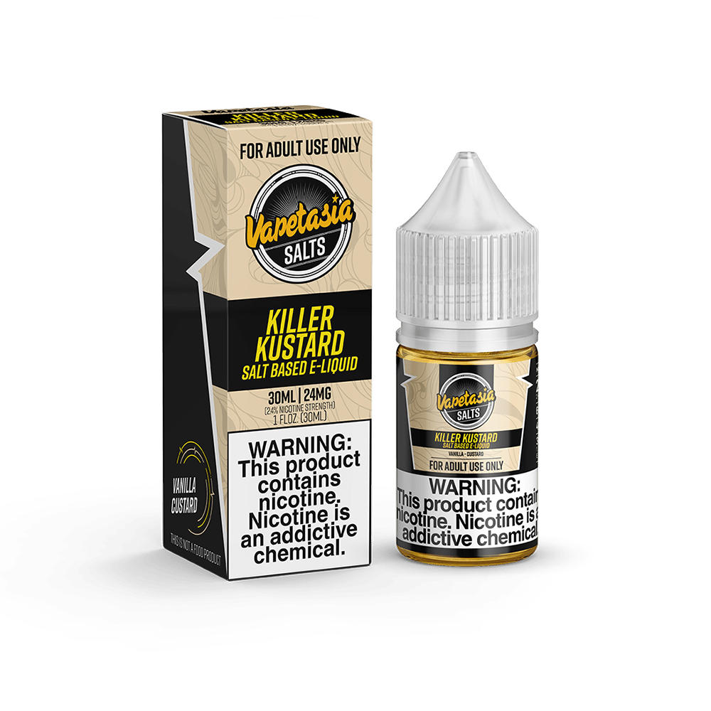 Vapetasia Juice Vapetasia Salts Killer Kustard 30ml Nic Salt Vape Juice