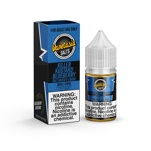 Vapetasia Juice Vapetasia Salts Killer Kustard Blueberry 30ml Nic Salt Vape Juice