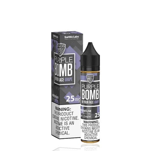 VGOD Juice VGOD SaltNic Purple Bomb 30ml Nic Salt Vape Juice